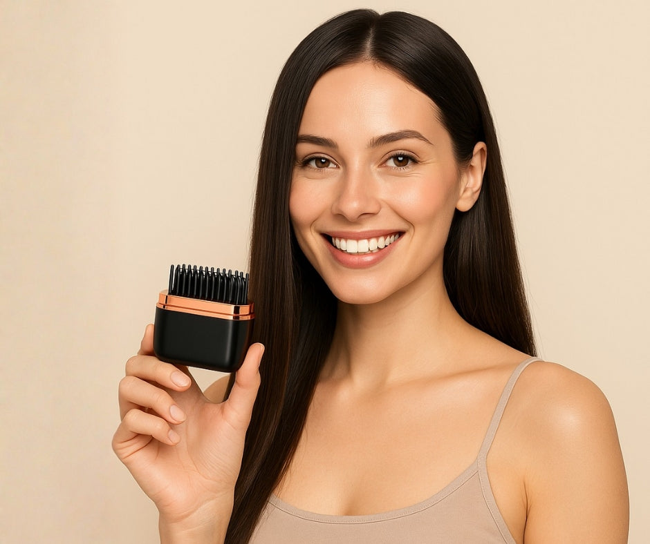 Haair™ – 2w1 szczotka i mini bezprzewodowa prostownica.