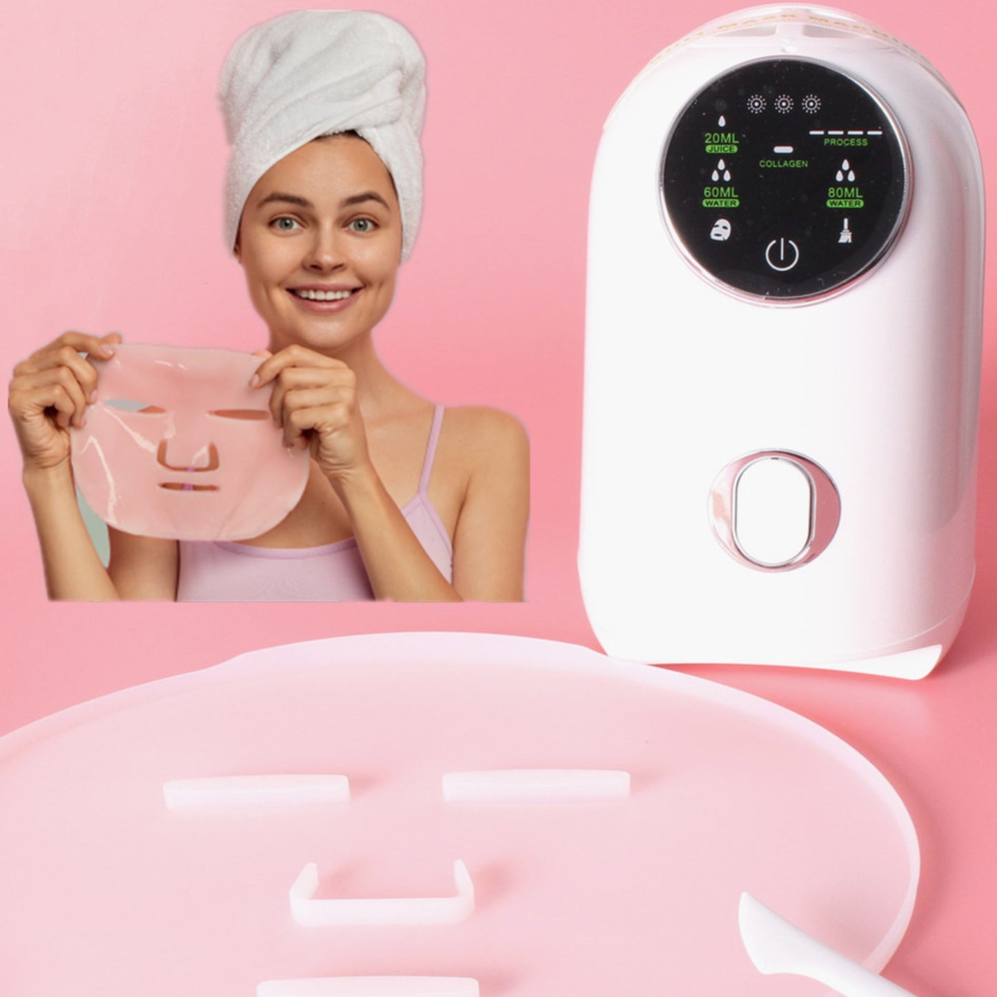 Maseczkomat GlowMaker™ – Stwórz swoją maseczkę. Naturalnie.