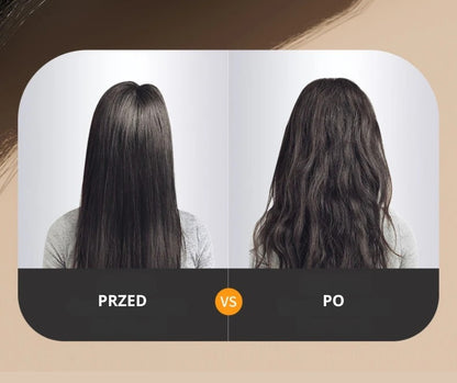 Haair™ – 2w1 szczotka i mini bezprzewodowa prostownica.